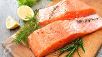 Ilustrasi Foto Ikan Salmon (iStockphoto)