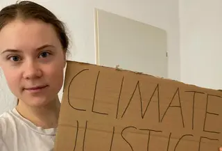 Greta Thunberg sangat peduli dengan perubahan iklim, bahkan saat usianya masih belia/copyright instagram/gretathunberg