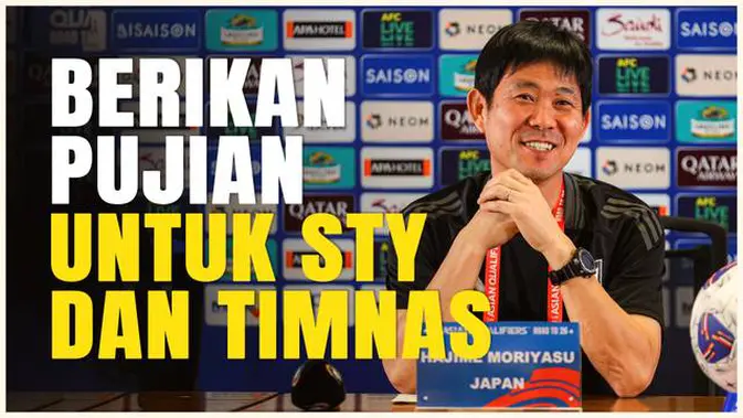 Samurai Biru Taklukkan Garuda, Pelatih Jepang Beri Jempol untuk Shin Tae-yong