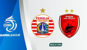Persija Jakarta Vs PSM Makassar. (Bola.com/Wiwig Prayugi).