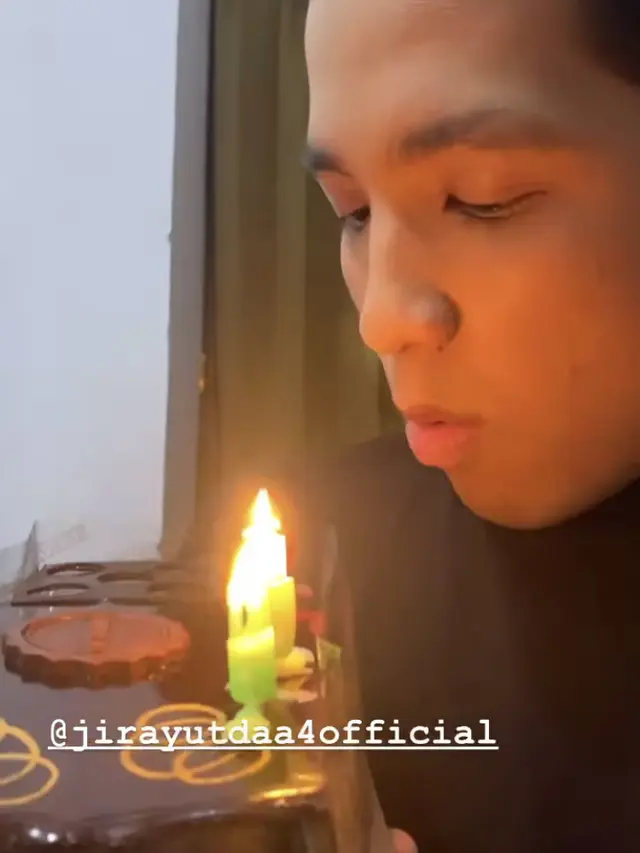 Momen Ulang Tahun Jirayut D'Academy 4 yang ke-20. (Sumber: Instagram/lida_rara06)