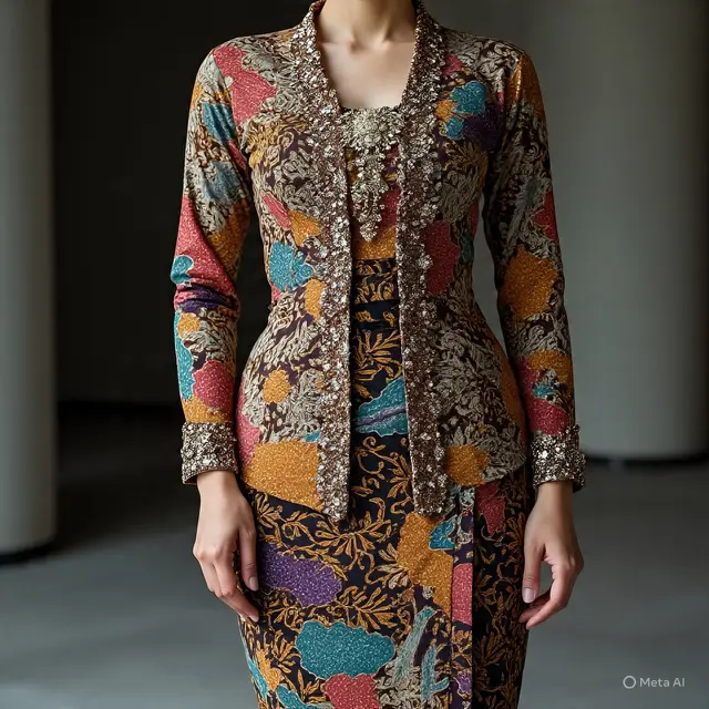 Rok Kebaya Hijab. (Liputan6.com/MetaAI)