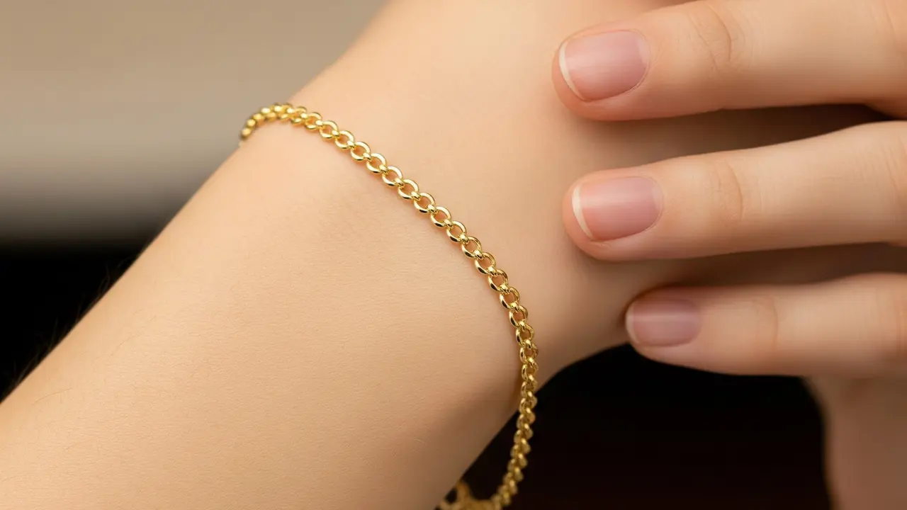 Model Gelang Rantai 2 Gram Polos