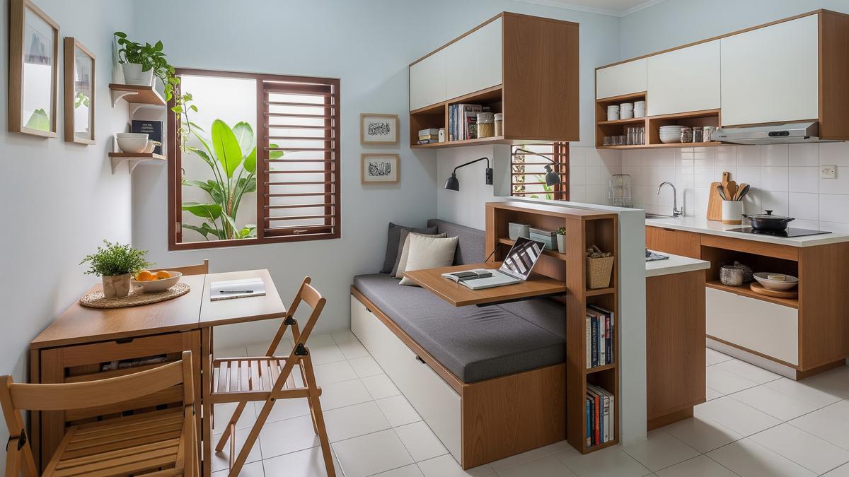 7 Furnitur Multifungsi yang Wajib Ada di Rumah Mungil, Hemat Ruang