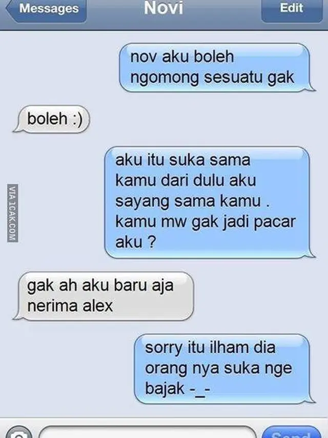 Chat Kocak Terpaksa Ngeles Ini Pintar Banget, Bikin Ketawa