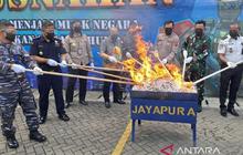 Bea Cukai Jayapura Musnahkan 73 Ribu Batang Rokok Ilegal, Selamatkan Potensi Kerugian Negara