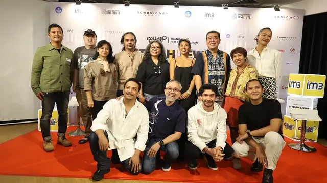 Konferensi prs pertunjukan "Setelah Lewat Djam Malam". (Foto: Istimewa)