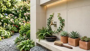 8 Inspirasi Menyembunyikan Instalasi Air dengan Tanaman Tanpa Perlu Renovasi Besar, Paling Efektif