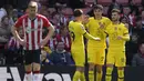6-0. Kemenangan besar terbaru Chelsea terjadi di pekan ke-32 Liga Inggris 2021/2022, 9 April 2022. Chelsea berhasil menang 6 gol tanpa balas atas tuan rumah Southampton. Mason Mount dan Kai Havertz menjadi bintang dengan mencetak masing-masing dua gol. (AP/Frank Augstein)