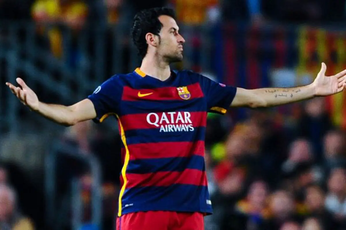 Gelandang Barcelona, Sergio Busquets (Liputan6.com)