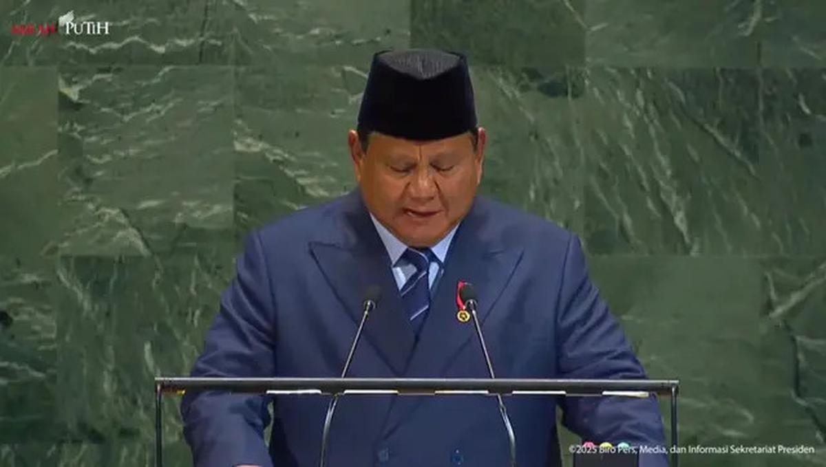 Sidang Umum PBB, Prabowo Pamer RI Capai Swasembada Beras dan Ekspor ke Palestina