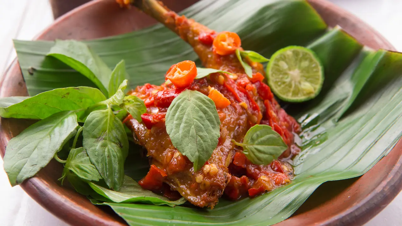 resep ayam penyet sambal bawang