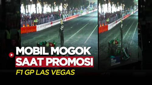 VIDEO: Mobil Lewis Hamilton Mogok Saat Gelaran Promosi F1 GP Las Vegas