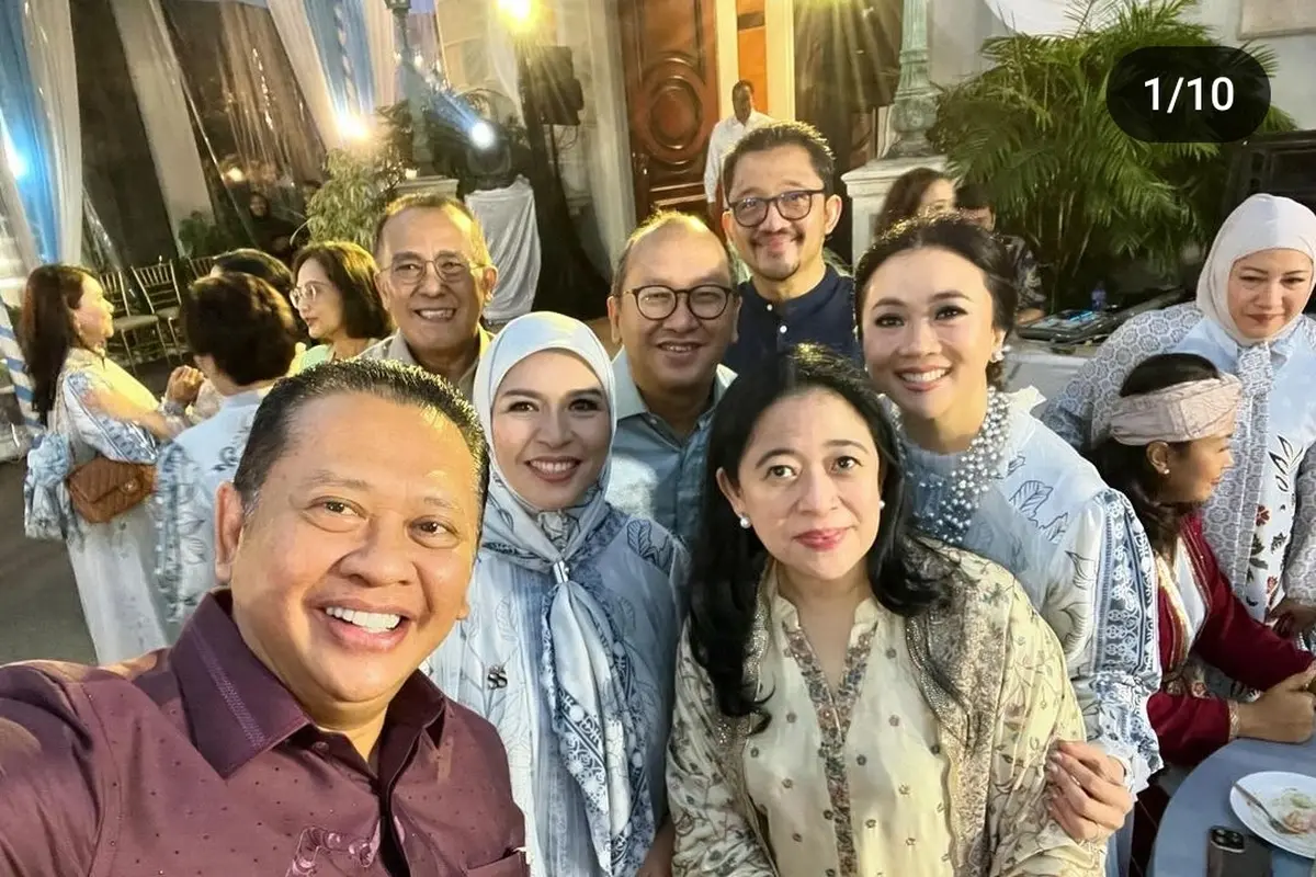 Puan Maharani dan Bambang Soesatyo Buka Puasa Bersama di Rumah Ketua TKN Prabowo-Gibran Rosan Roeslani