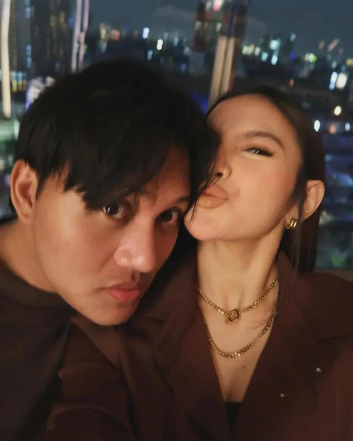 7 Potret Mahalini Kerja Sambil Liburan Bareng Rizky Febian, Makin Romantis