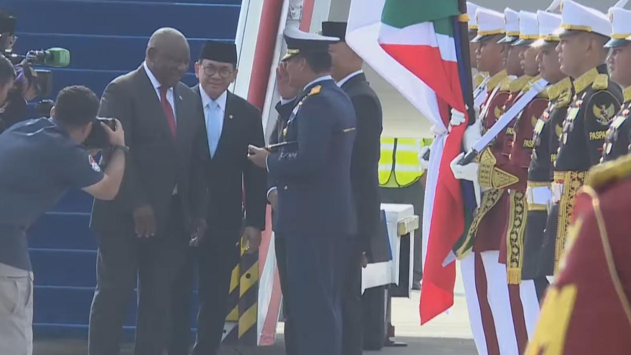 Prabowo Sambut Presiden Afrika Selatan di Istana Merdeka, Gelar Pertemuan Tertutup di Ruang Kerja