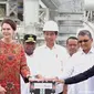 Presiden Joko Widodo (Jokowi) telah meresmikan proyek kilang gas raksasa Tangguh Train 3 di Papua Barat, Jumat (24/11/2023) pagi.