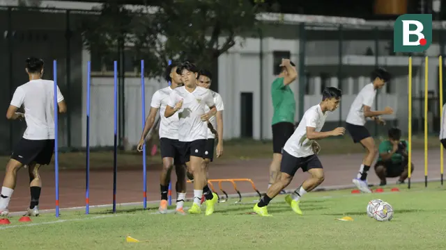 Latihan Timnas Indonesia U-20 Jelang Kualifikasi Piala Asia U-20