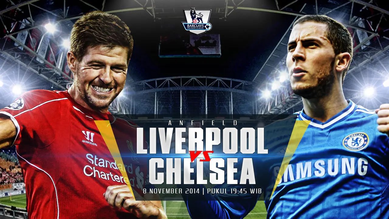 6 Fakta Menarik Jelang Laga Liverpool vs Chelsea
