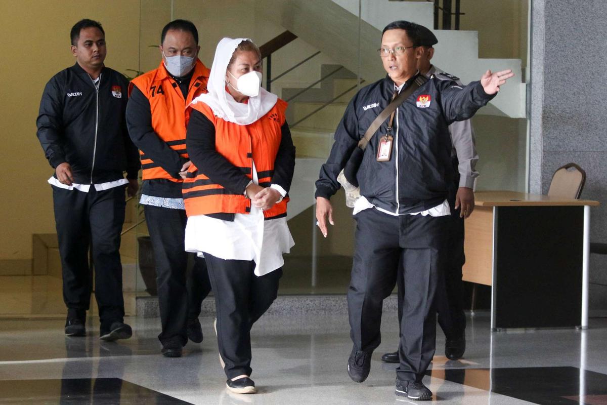 Wali Kota Semarang Mbak Ita dan suami ditahan KPK