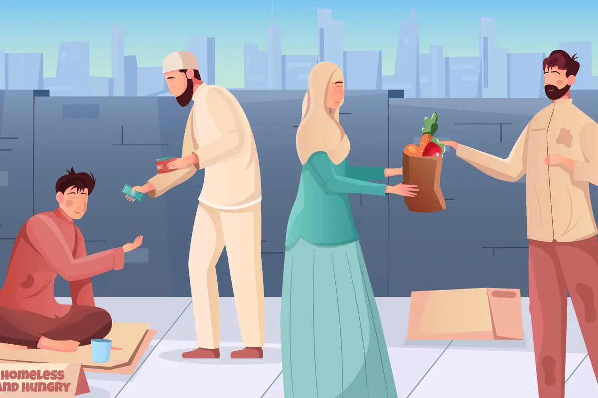 Ilustrasi sedekah