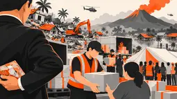 Infografis: 6 Kasus Korupsi Bantuan Bencana
