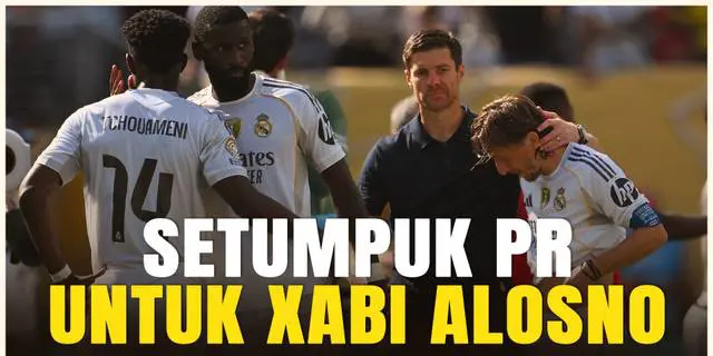 VIDEO: Akibat Gol Cepat, Xabi Alonso Akui Real Madrid Kelabakan Hadapi PSG