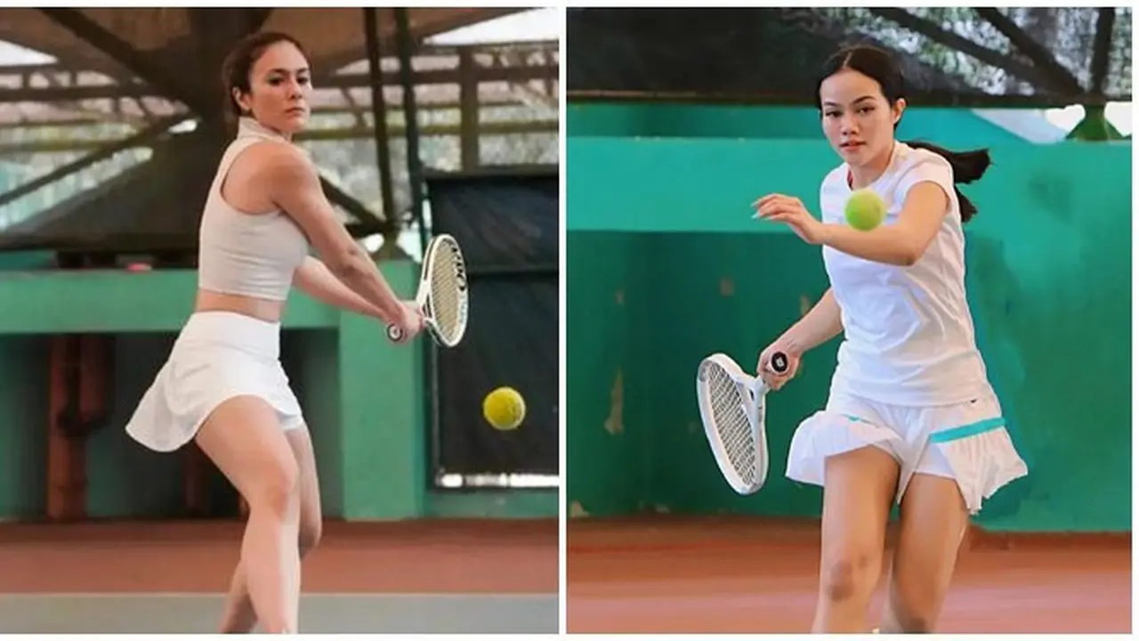 Potret Seru 8 Artis saat Main Tenis, Penampilannya Curi Perhatian