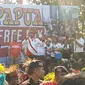 Konser Papua di CFD Bundaran HI. (Nanda Perdana Putra)