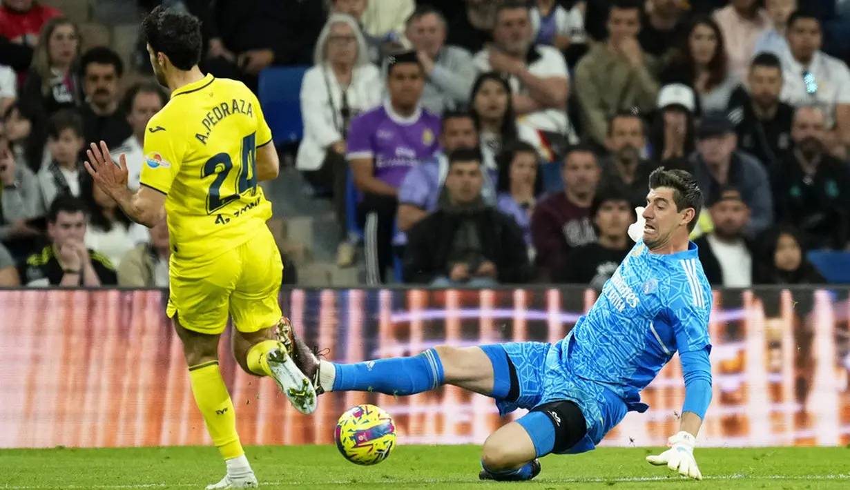<p>Villarreal membalas dengan gol dari S Chukwueze (2 gol) dan Jose Luis Morales. (AP Photo/Jose Breton)</p>