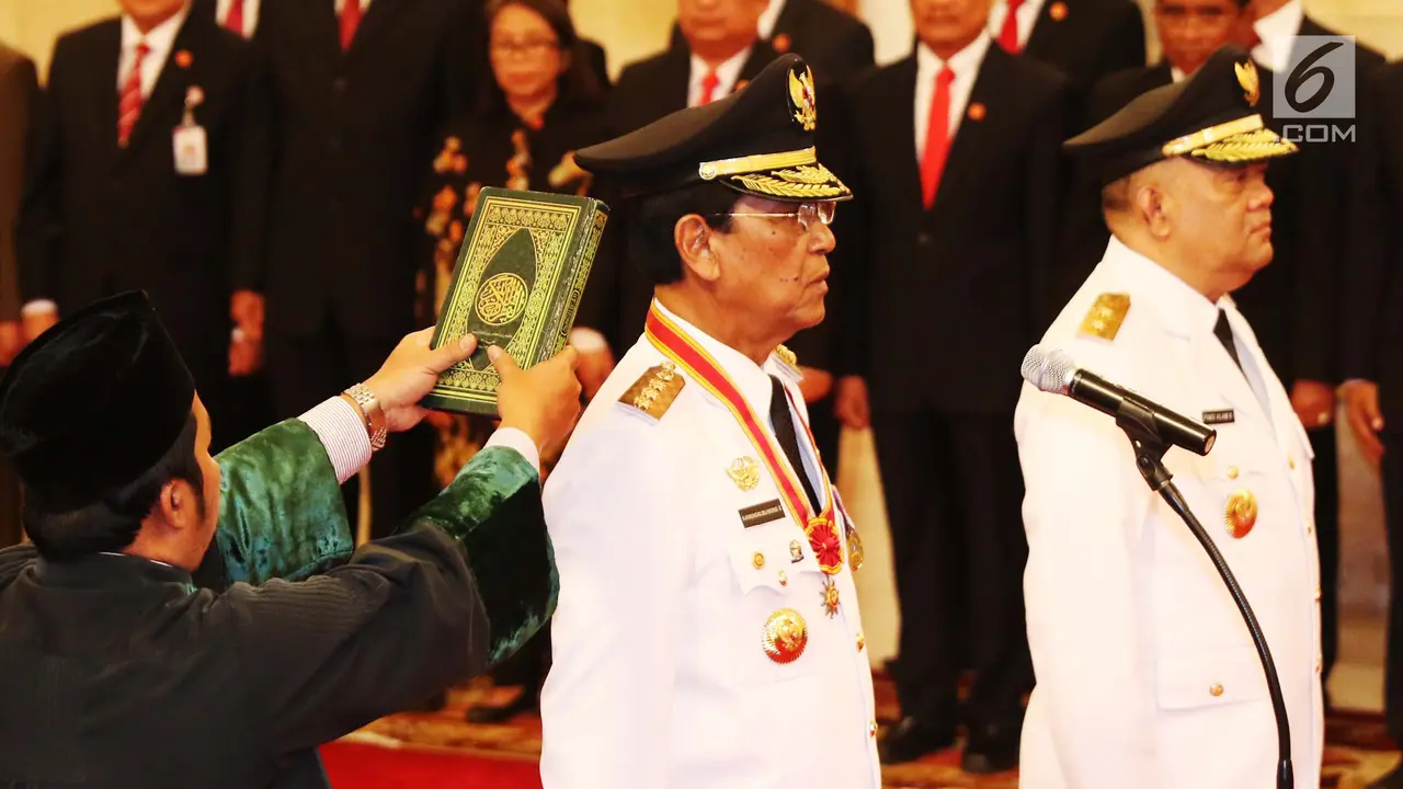 Presiden Jokowi Lantik Gubernur dan Wakil Gubernur DIY