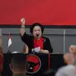 Ketua Umum PDIP Megawati Soekarnoputri di ajang Rapat Kerja Nasional (Rakernas) II PDIP Tahun 2021 yang dilaksanakan di Sekolah Partai, Lenteng Agung, Jakarta Selatan, Selasa (21/6/2022). (Foto: Dokumentasi PDIP).