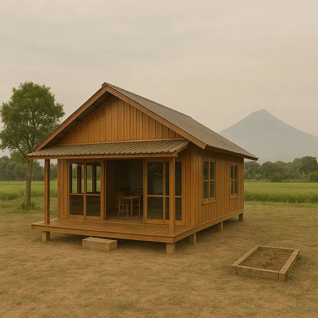 rumah kayu