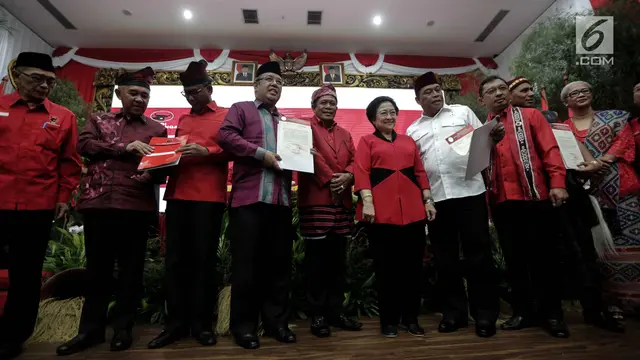 Megawati Soekarnoputri Umumkan 4 Cagub-Cawagub Riau, Sultra, NTT dan Maluku