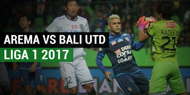 VIDEO: Dua Gol Cristian Gonzales Bawa Arema FC Bungkam Bali United