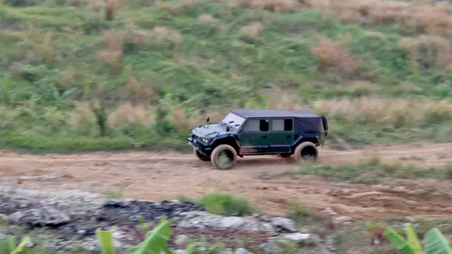 PT Pindad (Persero) baru saja meluncurkan Maung, kendaraan taktis 4x4 yang ditujukan untuk pasukan infantri. (Foto Situs Pindad)