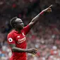 Sadio Mane mencetak sejarah bersama Liverpool. (doc. Premier League)