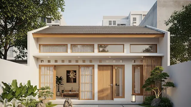 Rumah Modern Aesthetic Bergaya Jepang