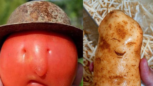 Bikin Takjub, 10 Potret Sayur dan Buah Membentuk Wajah yang Lucu