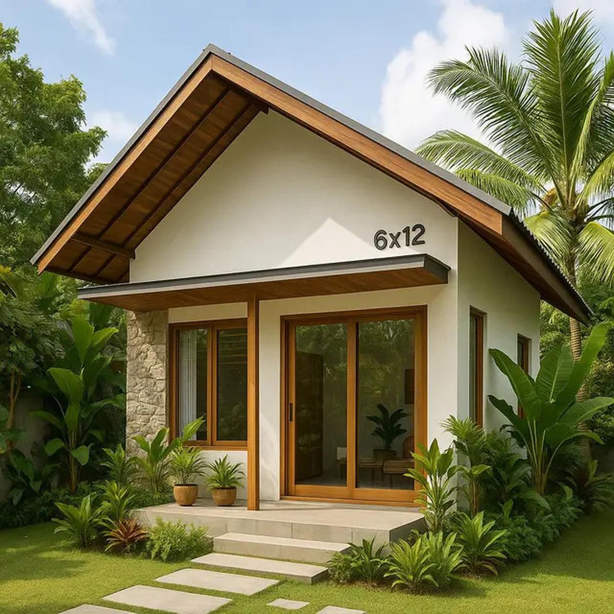 7 Model Rumah Sederhana Minimalis 6x12 dengan 3 Kamar, Nyaman dan Fungsional