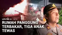 Rumah Panggung Terbakar, Tiga Anak Tewas