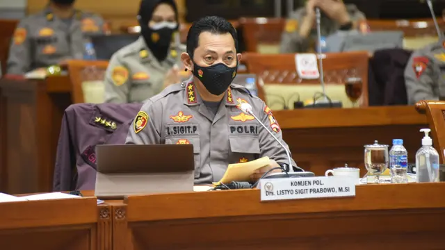 Calon Kapolri Komjen Listyo Sigit Prabowo