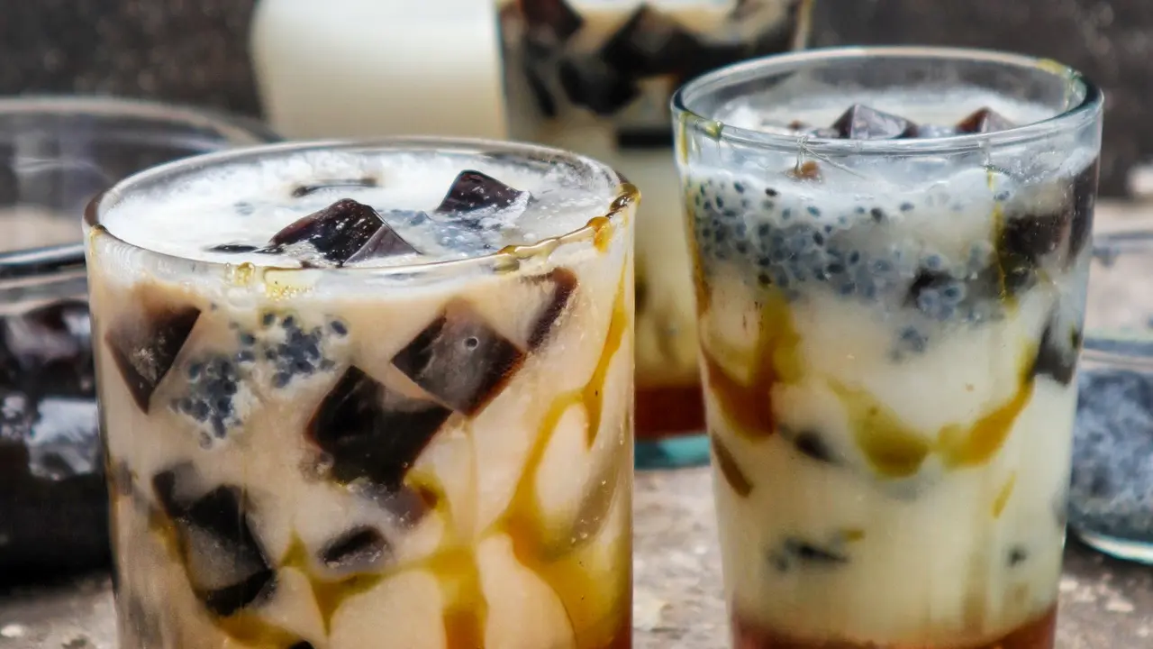 Es Cincau Gula Merah