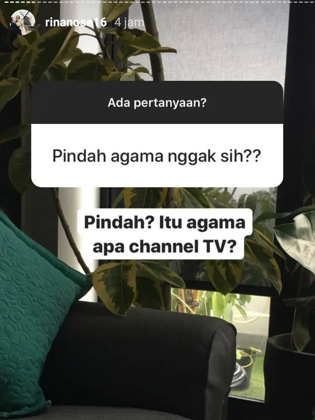 Rina Nose. (Foto: Instagram @rinanose16)
