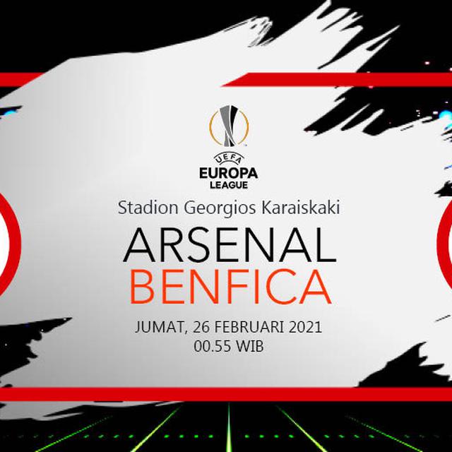 Preview Liga Europa Arsenal Vs Benfica Awas Tergelincir Bola Liputan6 Com