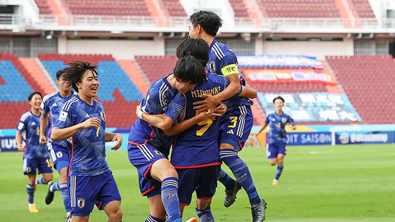 FOTO Timnas Jepang U-17