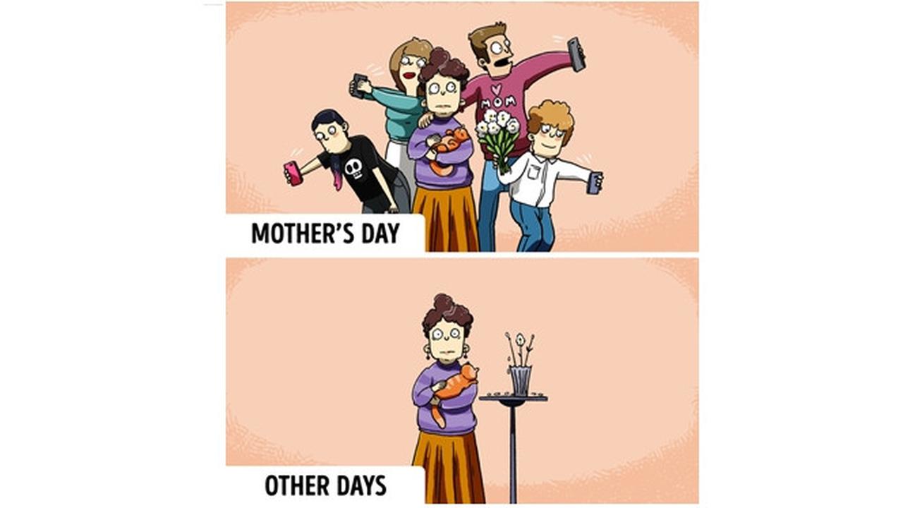 Bermakna Dalam, 7 Ilustrasi Ini Sindir Kehidupan Zaman Sekarang