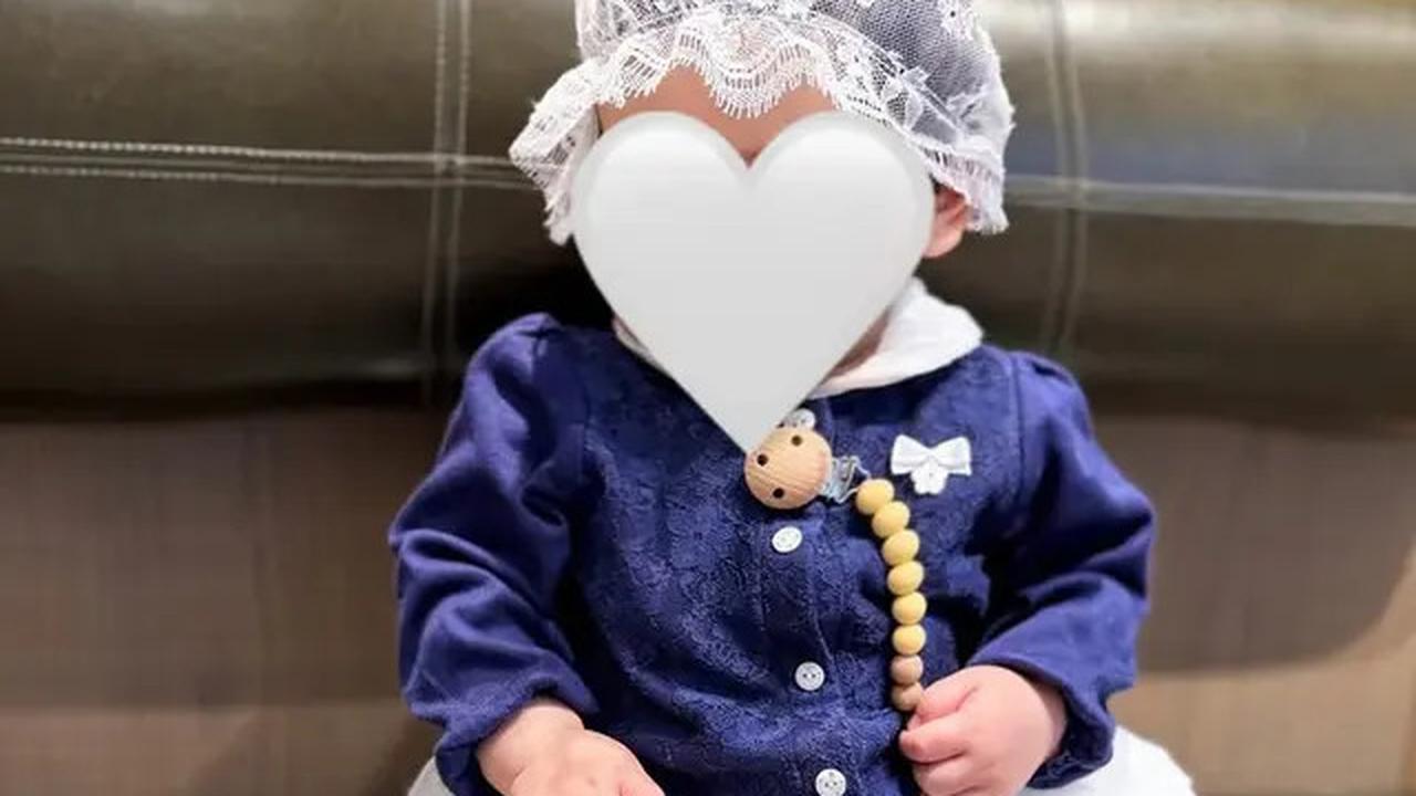 Model Baju Bayi Baby R Anak Syahrini saat Rayakan Idul Adha 2025 di Tokyo, Tampil Manis dan Berkelas