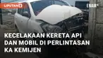 Mobil Datsun putih dengan nopol H 9383 JR mengalami kecelakaan. Kecelakaan ini terjadi pada Selasa (03/09/2024) siang