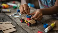 Cara Bikin Mobil-Mobilan dari Kardus dan Barang Bekas, Mudah untuk Anak